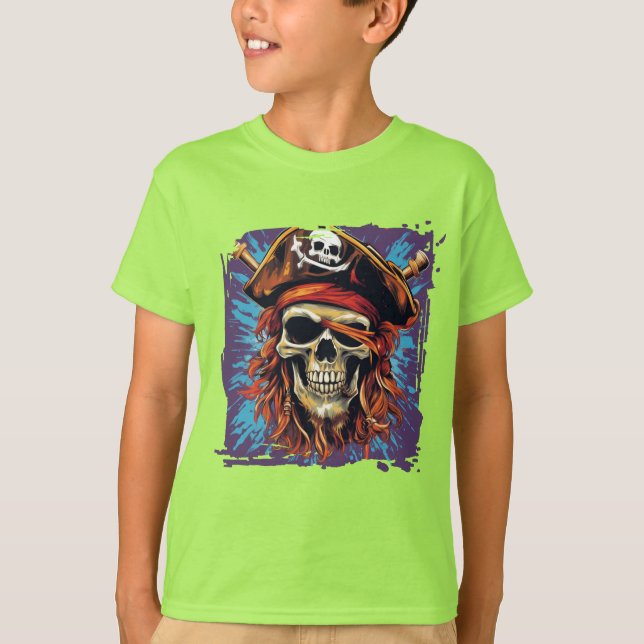 Kids T-Shirt Pirate (Front)