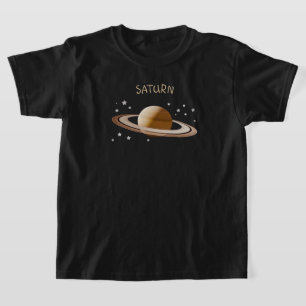 Kids T-Shirt Planet Saturn.