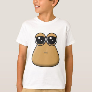 Kids' T-shirt - Sad Baby Pou