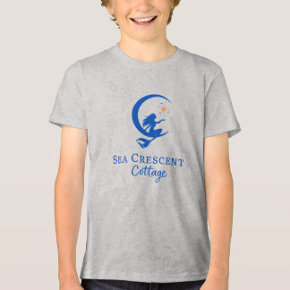 Kids T-shirt Sea Crescent Cottage logo Tri-Blend Shirt