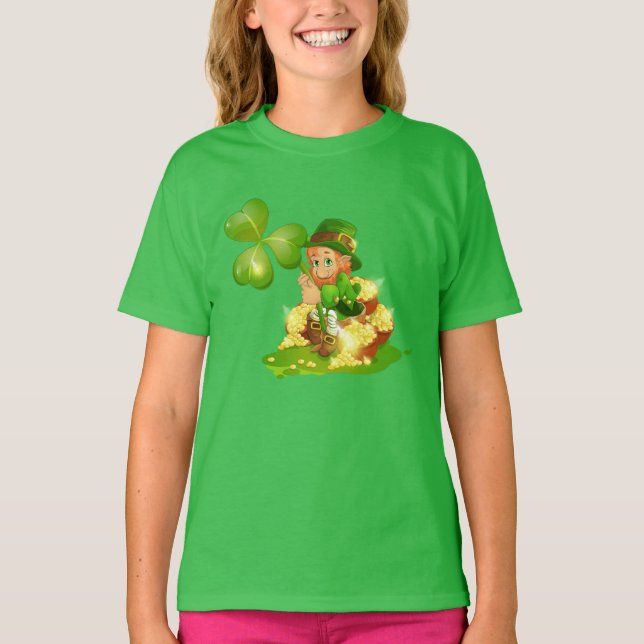 Kids T-Shirt-St. Patrick's Day T-Shirt (Front)
