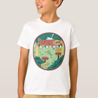 Kid's T-Shirt Summer Camp Personalise