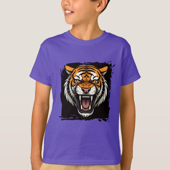 Kids T-Shirt Tiger (Front)