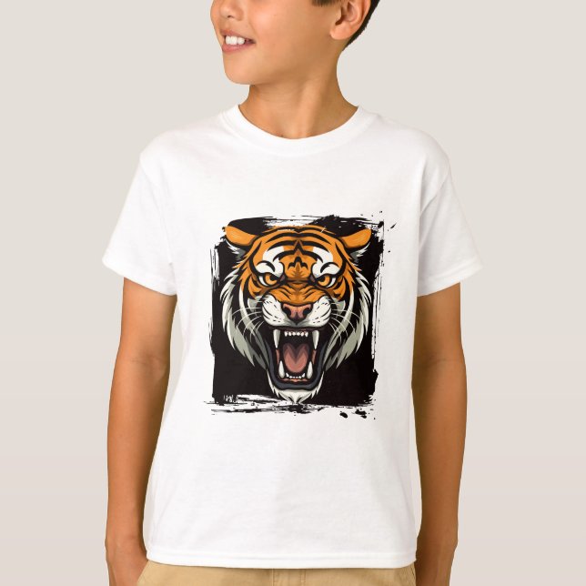 Kids T-Shirt Tiger (Front)