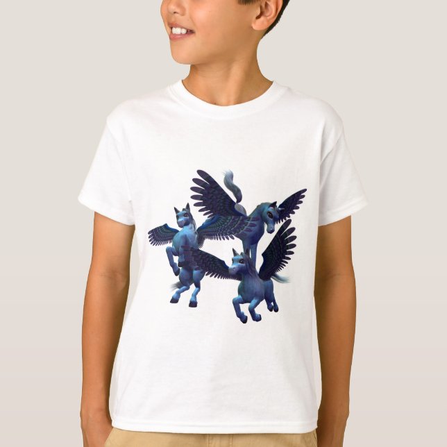 Kids T-Shirt Vertical Template - Customised (Front)