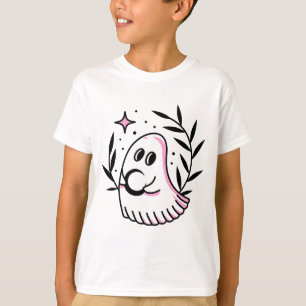 Kids T-Shirt With Pink and Black Logo