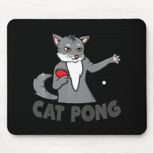 Kids Table Tennis Cat for Boys and Girls Mouse Mat