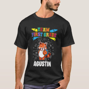 Kids Team First Grade Agustin Personalised T-Shirt