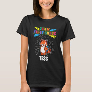 Kids Team First Grade Tess Personalized T-Shirt