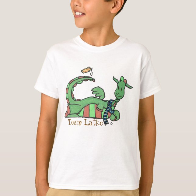 Kid's "Team Latke" Zonzo T-Shirt (Front)