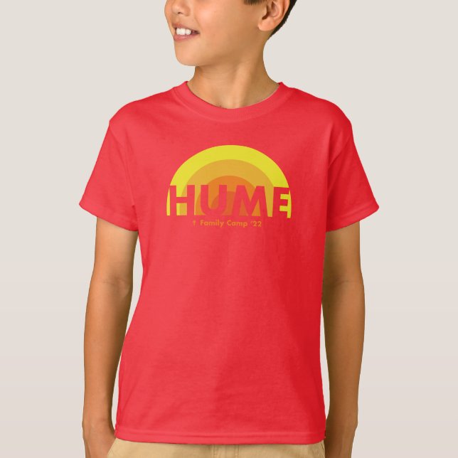 Kid's Team Red T-Shirt (Front)