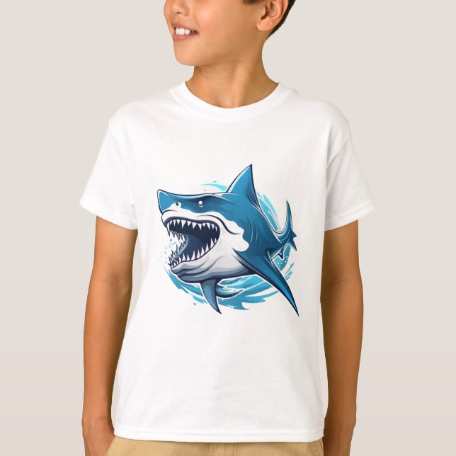 Kids Tee Shark  (Front)
