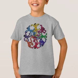 Kid's Tee Shirt - Circle of Lizards