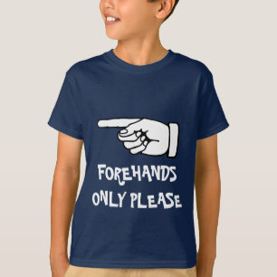 Kid's tennis shirts with funny slogan saying quote