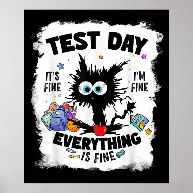 Kids Testing Day Poster (Front)