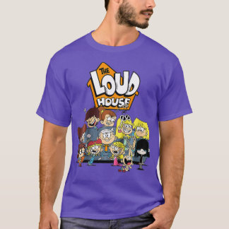 Kids The Loud House Loud Siblings on Couch T-Shirt