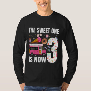 Kids The Sweet One Is Now 3 Years Old 3rd Birthday T-Shirt