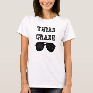 Kids Third Grade Dude First Day Of School Swag Boy T-Shirt