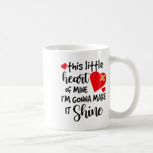 Kids This Lil' Heart Of Mine Chd Warrior Congenita Coffee Mug