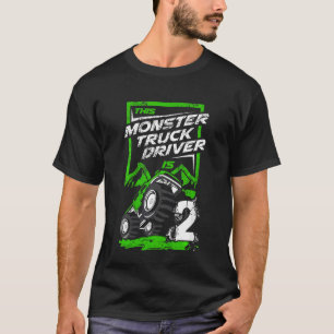Kids This Monster Truck Driver 2 year Old Monster  T-Shirt