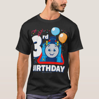 Kids Thomas & Friends  Happy 3rd Birthday  T-Shirt