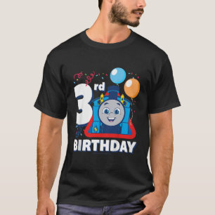 Kids Thomas  Friends  Happy 3rd Birthday  T-Shirt