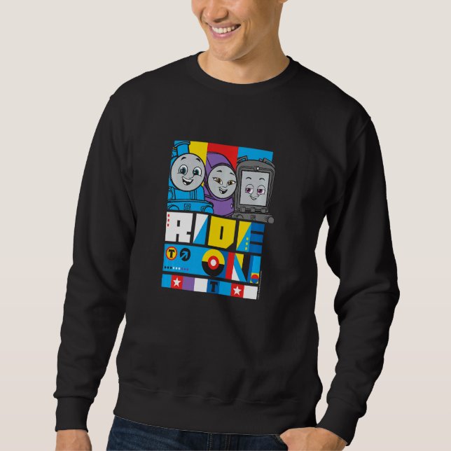 Kids Thomas & Friends Ride On Sweatshirt (Front)