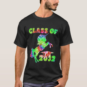 Kids Tie Dye Unicorn First Grade Graduation Class T-Shirt