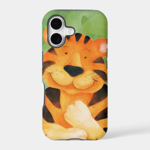 Kids tiger art iphone case
