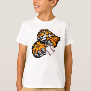 Kids Tiger Baseball T-Shirt