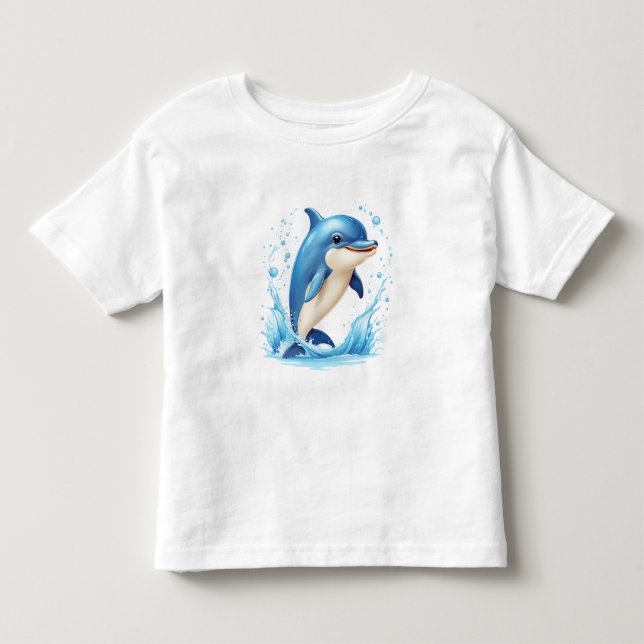 Kids Toddler T-Shirt Dolphin (Front)