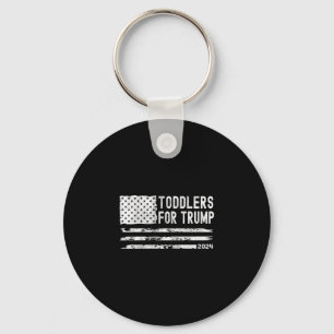 Kids Toddlers For Trump Election Kids For Trump  Key Ring
