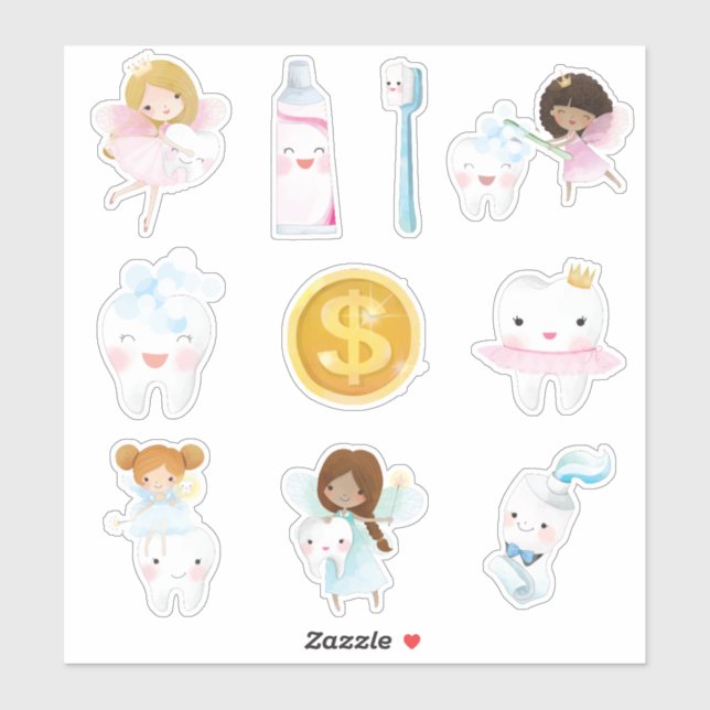 Kids Tooth Fairy (Sheet)