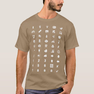 Kids Tourism Travel Translator Icons Vacation Lang T-Shirt