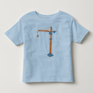 Kids' Toy Crane Drawing Toddler T-Shirt