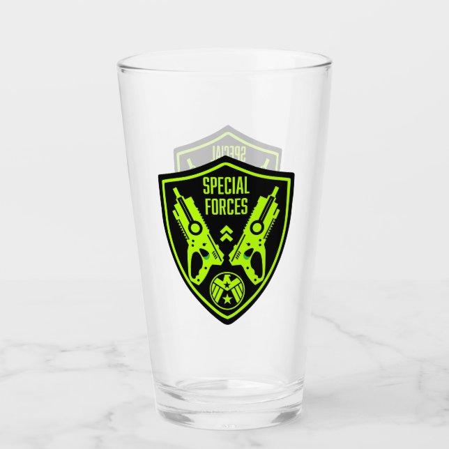 Kids Toy Dart Gun Battle Glass (Front)