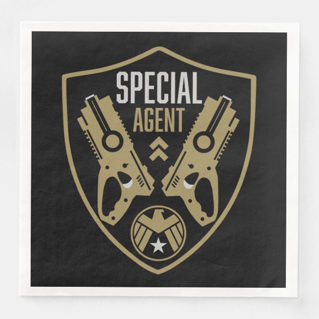 Kids Toy Dart Gun Battle Napkin (Front)