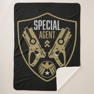 Kids Toy Dart Gun Battle Sherpa Blanket