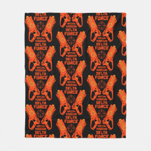 Kids Toy Gun Battle Accessories Fleece Blanket