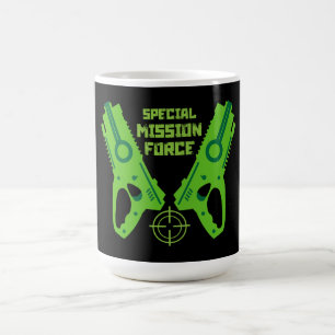 Kids Toy Gun Battle Christmas And Birthday Magic Mug