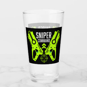 Kids Toy Gun Battle Christmas Glass