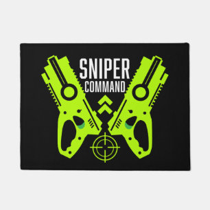 Kids Toy Gun Battle Gift Doormat