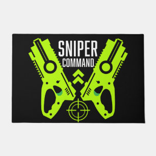 Kids Toy Gun Battle Gift Doormat