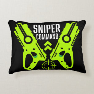 Kids Toy Gun Battle Sniper Decorative Cushion