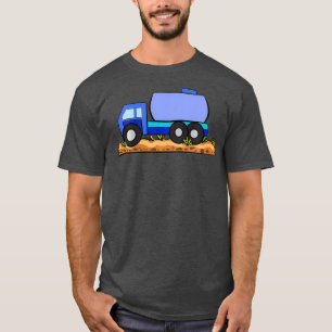 Kids Tractor  Boys Farm Farming Slurry Tanker T-Shirt