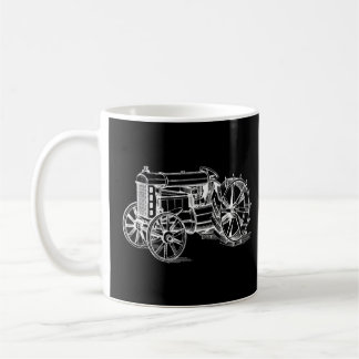 Kids Tractor Classic Tractor Farmyard Mens Vintage Coffee Mug