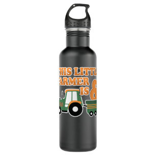 Kids Tractor I Am 8 Years Boy Tractor Farm 8 Birth 710 Ml Water Bottle