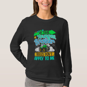 Kids Tractor I Kids I Little Brother I Youngest Br T-Shirt