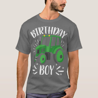 Kids Tractor Lover Future Farmer Kids Tractor Birt T-Shirt