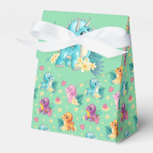 Kids Triceratops Party  Favour Box
